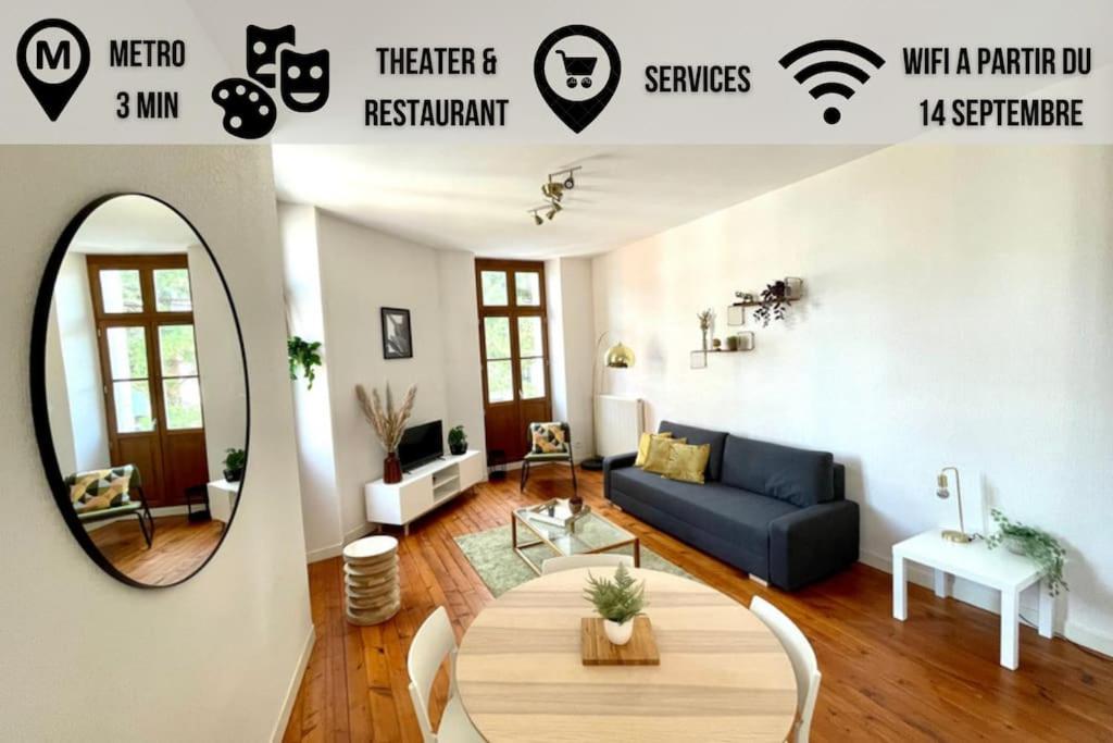 Le Riquet - 4 People - Hyper Center - Metro Apartment Toulouse